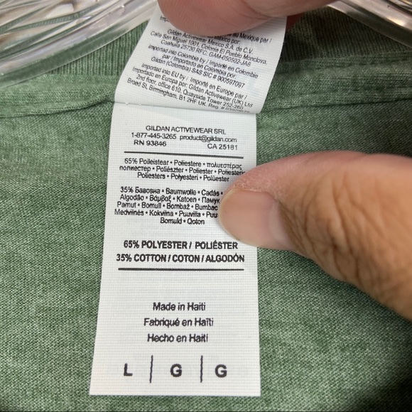 THE WHO ll Heather Green Gildan Short Sleeve Shirt - Picture 7 of 7